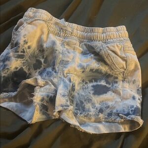 Cat & Jack Blue Tie-Dye Denim Shorts